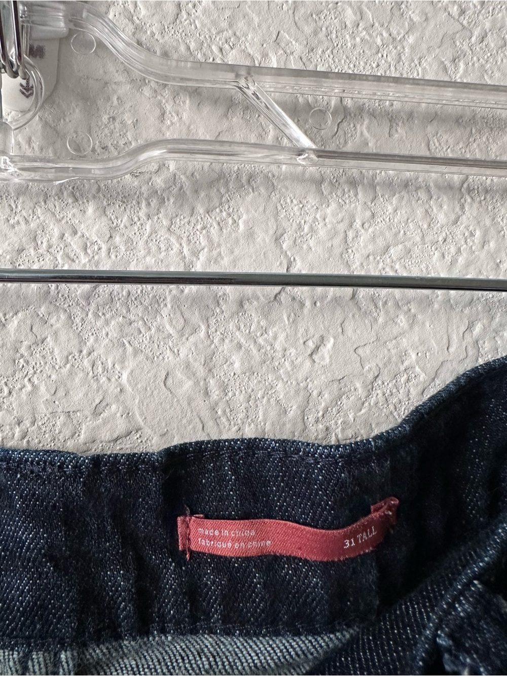 Pilcro Dark Indigo Wide Leg Jeans - Picture 4 of 6